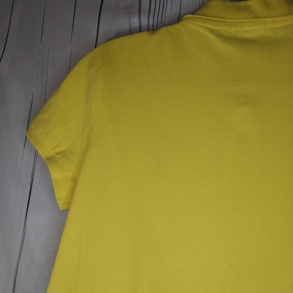 Polo Ralph Lauren Yellow The Mesh Mini Polo Dress - Picture 9 of 10